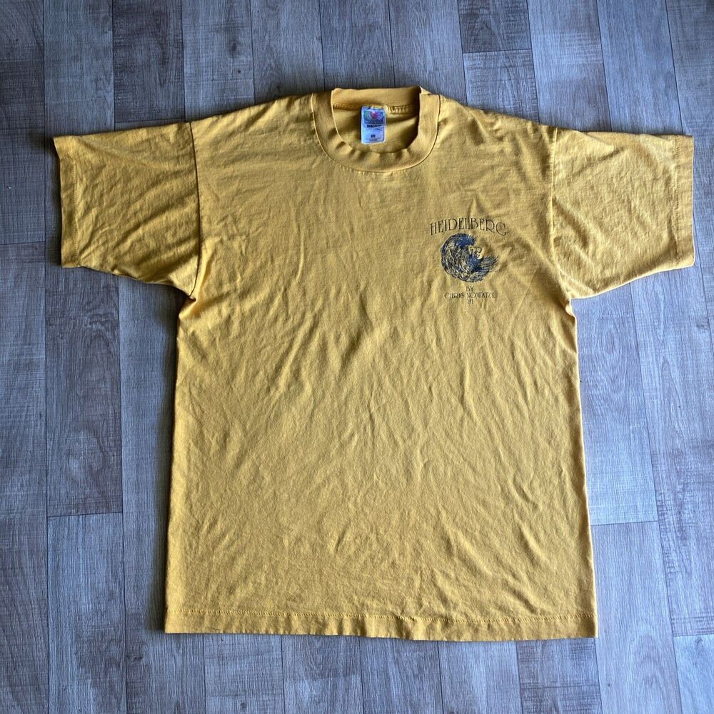 Heidelberg High School Germany  T Shirt Size L Single Stitch 1997